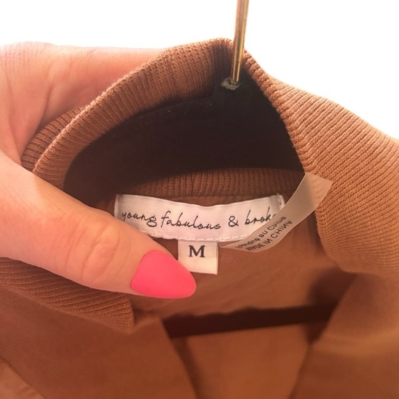 Young Fabulous & Broke Open Jacket Size Medium (M) - Picture 10 of 10